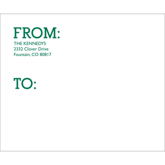 Extra Large Shipping Labels